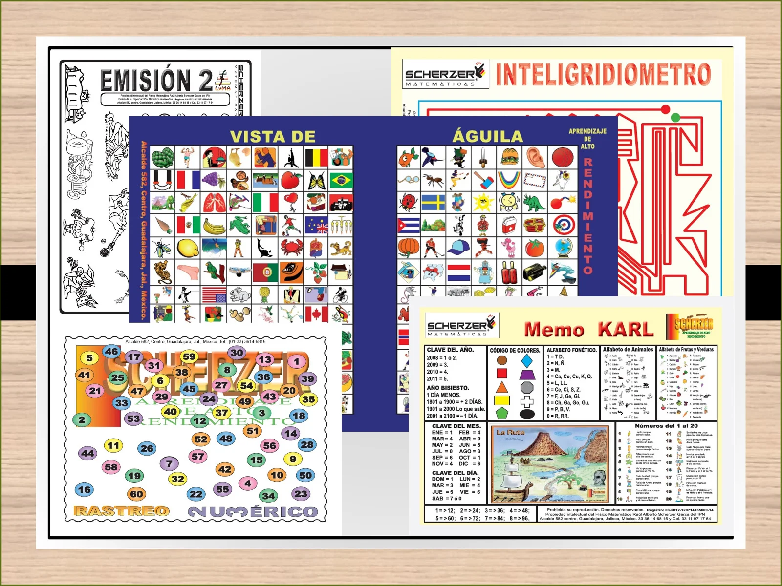 Material didáctico Scherzer 2