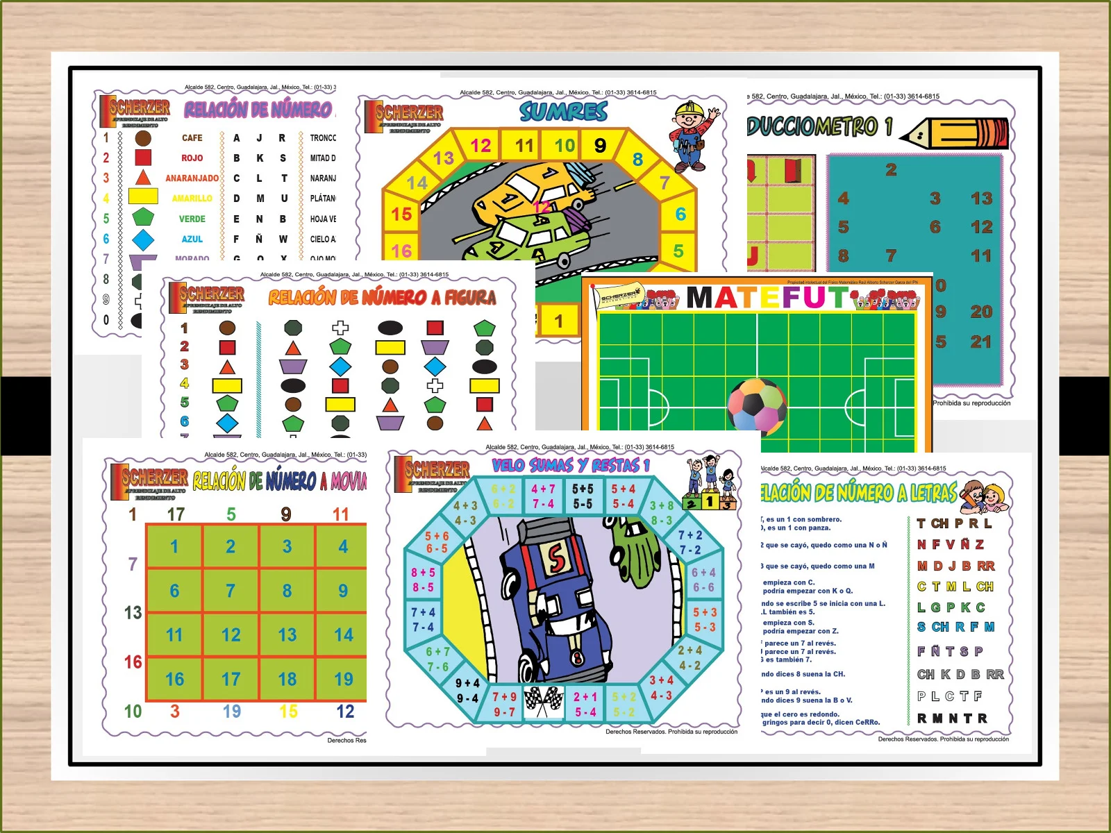 Material didáctico Scherzer 3